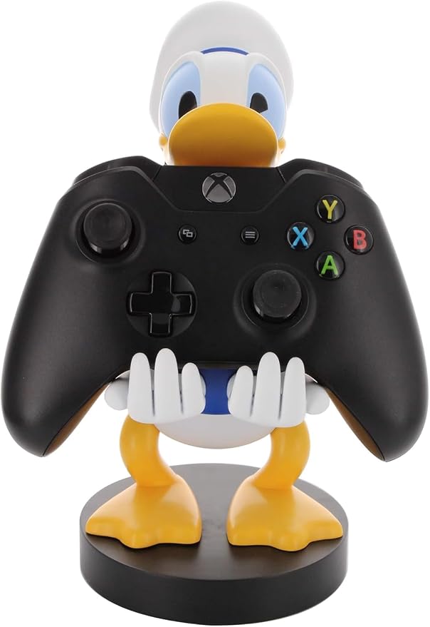 Exquisite Gaming: Disney Classics: Donald Duck - Original Gaming Controller &amp Phone Holder Device Stand Cable Guys Licensed Figure Small