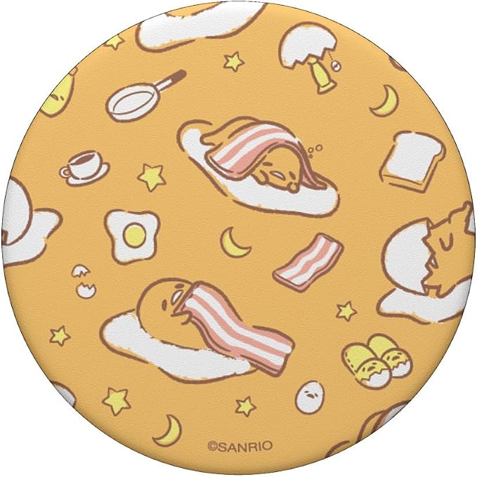 Gudetama Bacon Blanket PopSockets Adhesive PopGrip