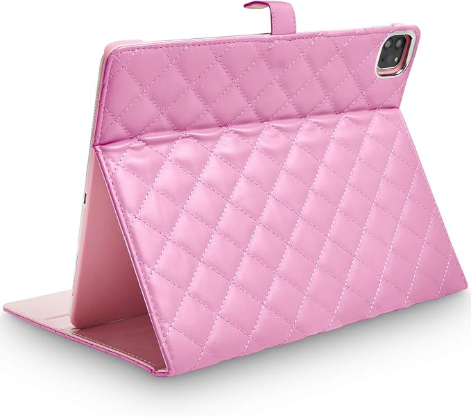 for iPad Pro 11 inch Case 2022(4th Gen)/2021(3rd Gen)/2020(2nd Gen)/2018 (1st Gen)Cute Crown Bling Diamond PU Leather Smart Auto Sleep/Wake Stand Shockproof Cover for iPad Pro 11 Inch Black