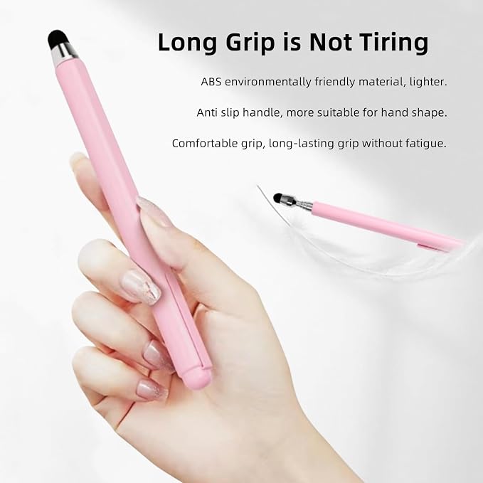 Universal Telescopic Stylus Pen for Touch ScreensRetractable Pointer Stick &amp Stylus with Special Flocking TipExtendable High Precision &amp Soft Stylus Pen for Touch Screens (Black)