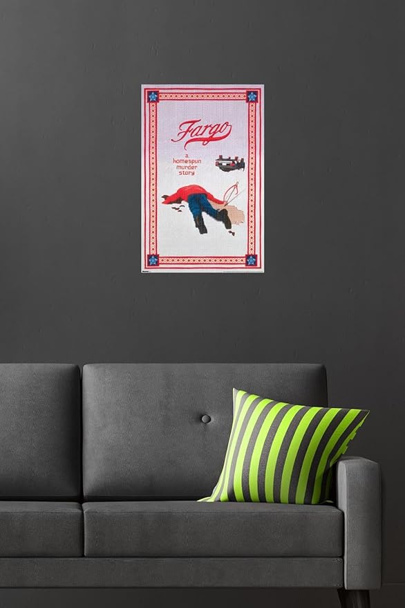 Fargo (1996) - One Sheet Wall Poster, 22.4L" x 14.7W", Premium Poster & Mount Bundle