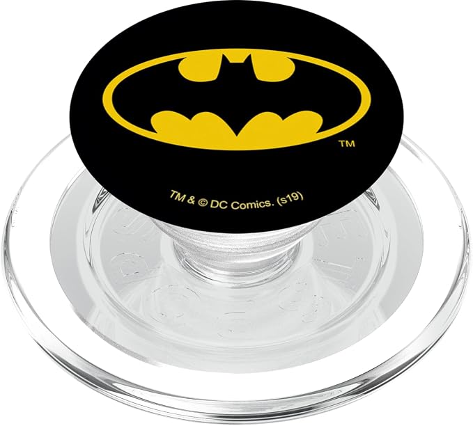 Batman Classic Bat Shield Logo PopSockets Adhesive PopGrip