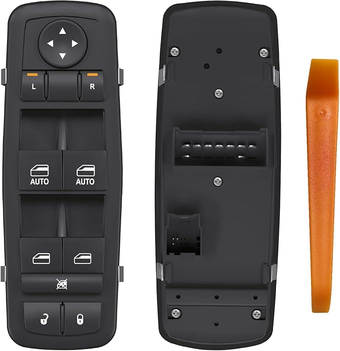 Blycorul Master Power Window Switch Driver Side Compatible with 2009 2010 2011 2012 Dodge Ram 1500/2500/3500 Quad & Crew Cab Pickup-9 Pins+3 Pins Replaces OEM 4602863AD,4602863AB,4602863AC