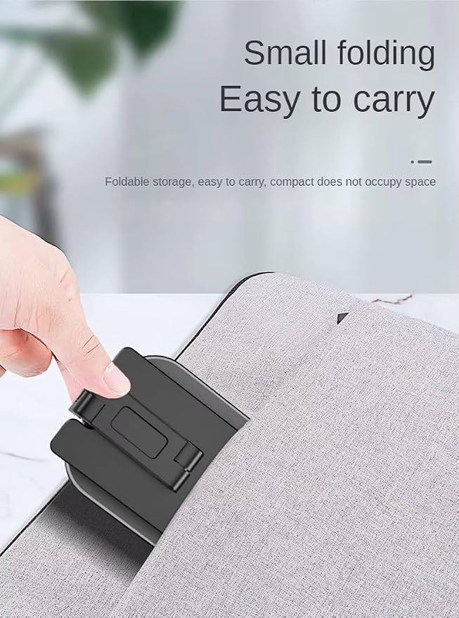 Multi Folding Cell Phone Stand4 Adjustable Foldable Desktop Phone Holder Cradle Dock Compatible with iPhone 16 15 14 13 12 11 Pro Xs Xs Max Xr X 8 Kindle Android Phones
