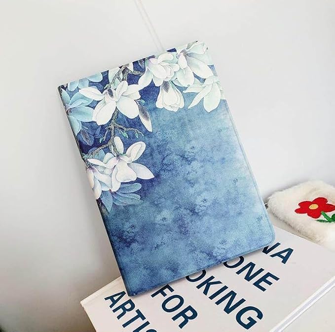 Flower Case for Xiaomi Redmi Pad 2 11 Case Flower Pattern Cute Floral Illustrated Printed Cover with Pencil HolderColor 5