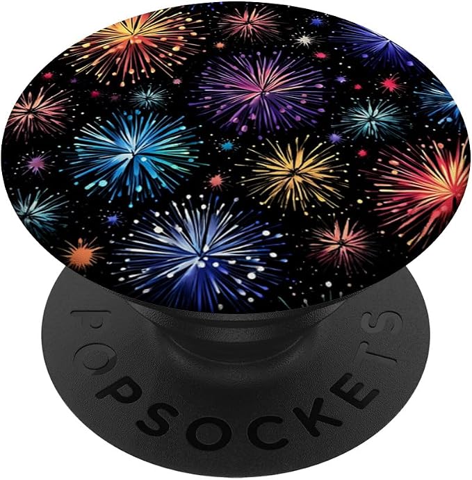 Colorful Firework PopSockets PopGrip for MagSafe