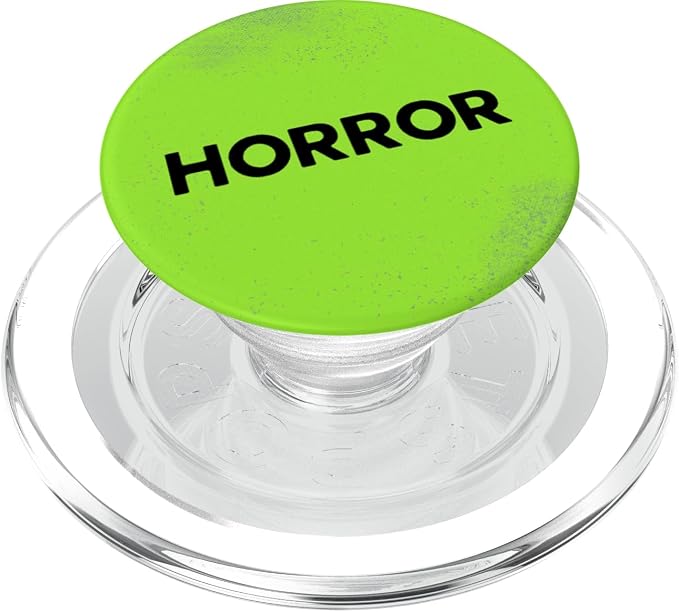 VHS Horror Movie Rental Logo - 80s VCR Collector PopSockets Adhesive PopGrip