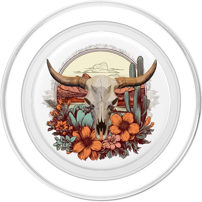 Western Boho Aztec Pattern Vintage Style Tribal Pattern PopSockets Adhesive PopGrip