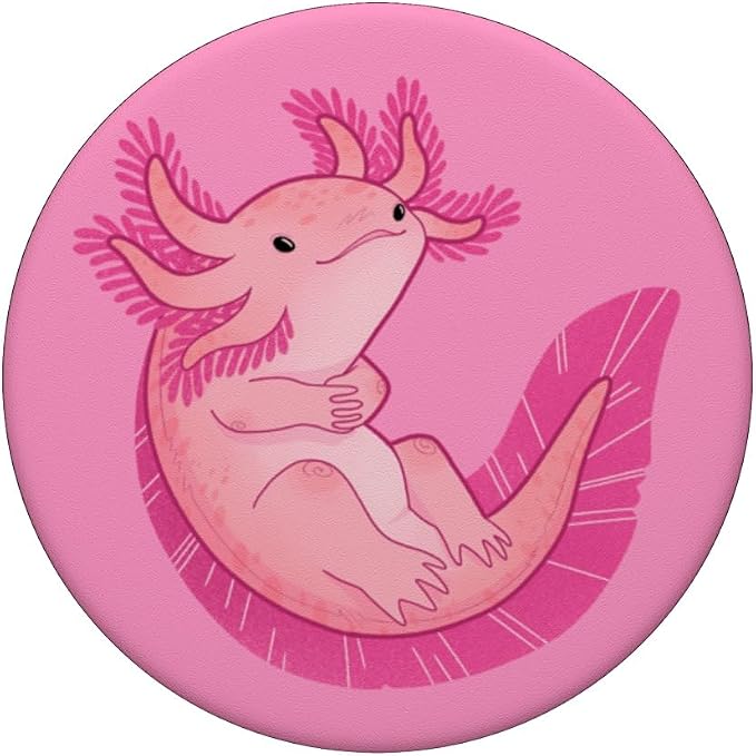 PopSockets Phone Grip - Axolotl PopSockets PopGrip for MagSafe