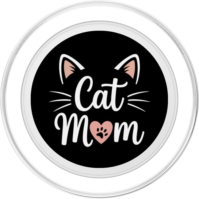 Cat Mom I Love Cat Cat Mom Great Classic Idea For Mom PopSockets PopGrip for MagSafe