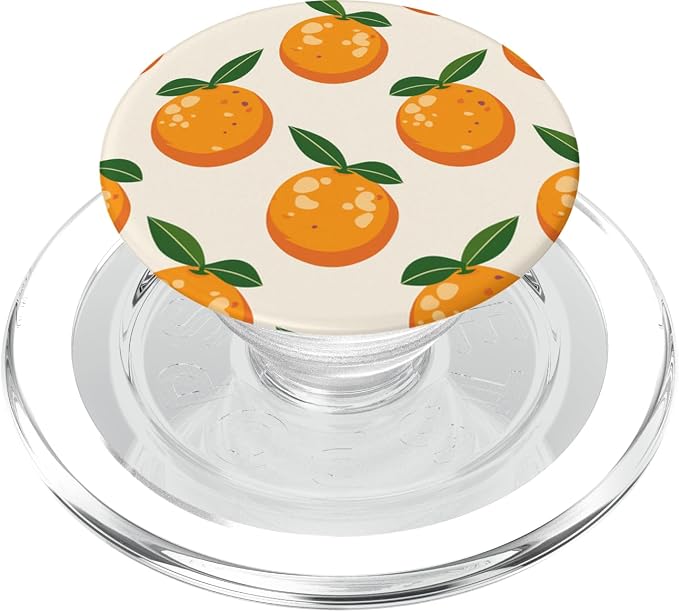 Orange Fruit PopSockets PopGrip for MagSafe