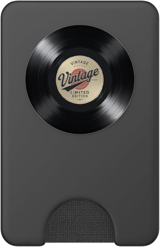 Vinyl Record Player Vinyl Collector Retro Music Lover PopSockets PopGrip for MagSafe