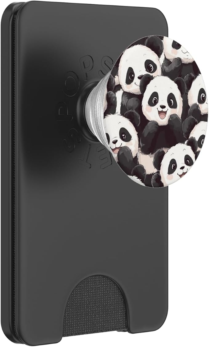 Panda Bear Wildlife Animal Zoo Zookeeper Zookeeping PopSockets PopWallet for MagSafe