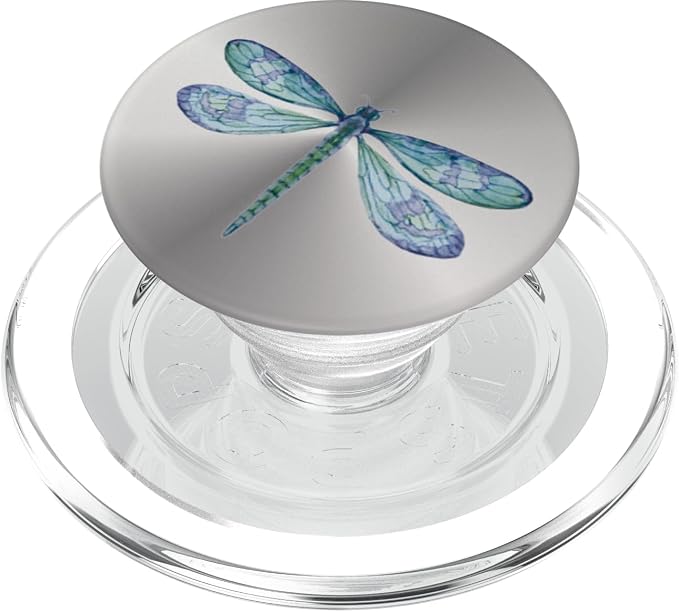 Beautiful Dragonfly Insect Art For Your Device PopSockets Adhesive PopGrip