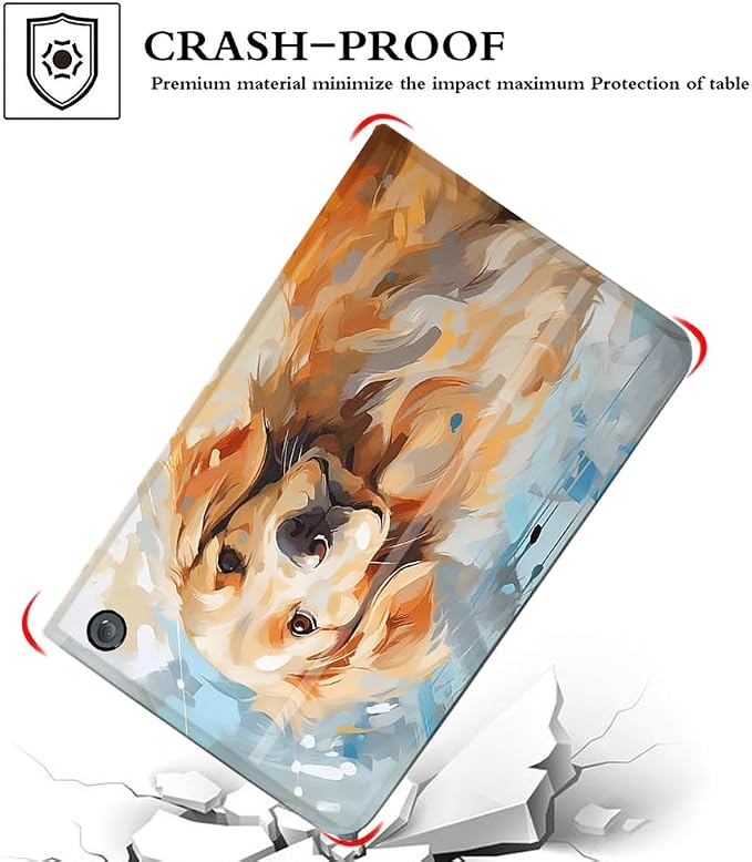 Case for Amazon Kindle Fire HD 10 &amp 10 Plus Tablet(Fit for 10.1 13th/11th Generation 2023/2021 Release)Ultra Slim Multi-Angle Viewing Auto Wake/SleepAstral Cat