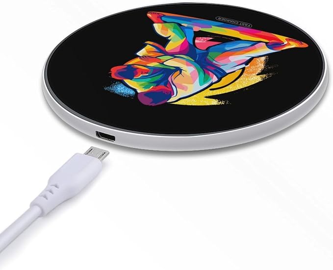 Jiu Jitsu Judo Sports Wireless Charger Portable Charging Pad | LightweightAll Smartphone