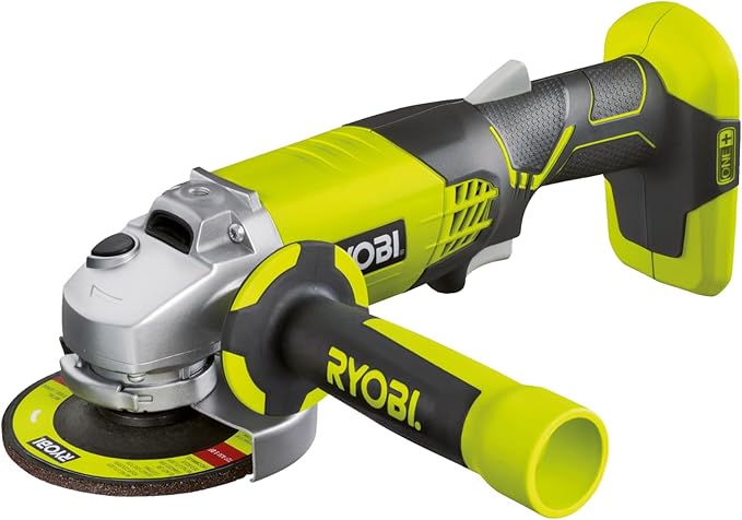 Ryobi 5133001903 R18AG-0 One+ Cordless Angle Grinder Angled