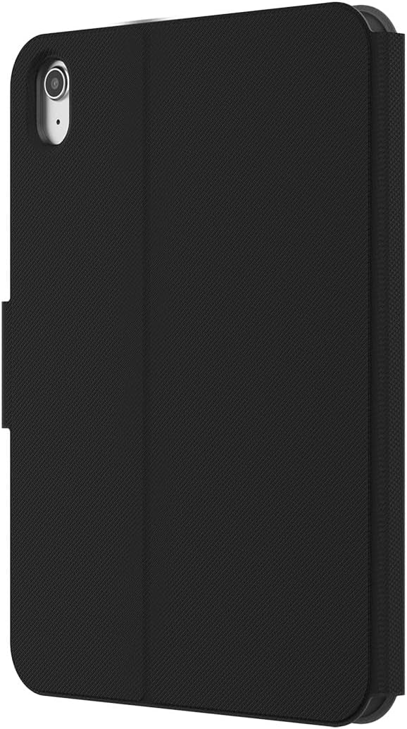 Incipio - SureView Protective Folio Case for iPad 10th Gen Lightweight Slim Cover with Adjustable Stand Scratch Protection (Black)