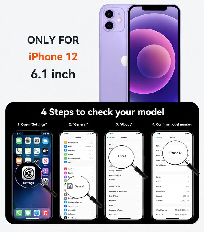 Magnetic Design for iPhone 16 CaseCompatible with MagSafe[Military Grade Drop Protection] Camera Lens Protector Cover Logo View Dust-Proof Matte Shockproof Protective CoverNavy Blue