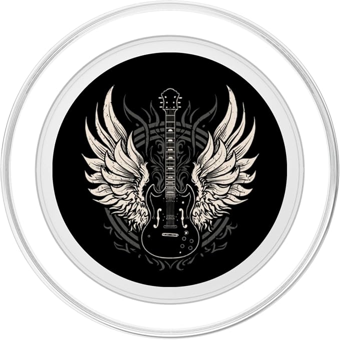 Rock and Roll Electric Guitar PopSockets PopGrip for MagSafe