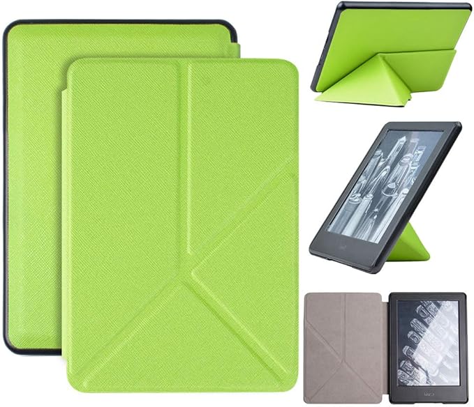 Case for 6 Kindle 11th Generation 2024/2022 Standing Origami Slim Shell Cover with Auto Wake/Sleep for Kindle 11th Generation 2022/2024 Released E-Reader Black