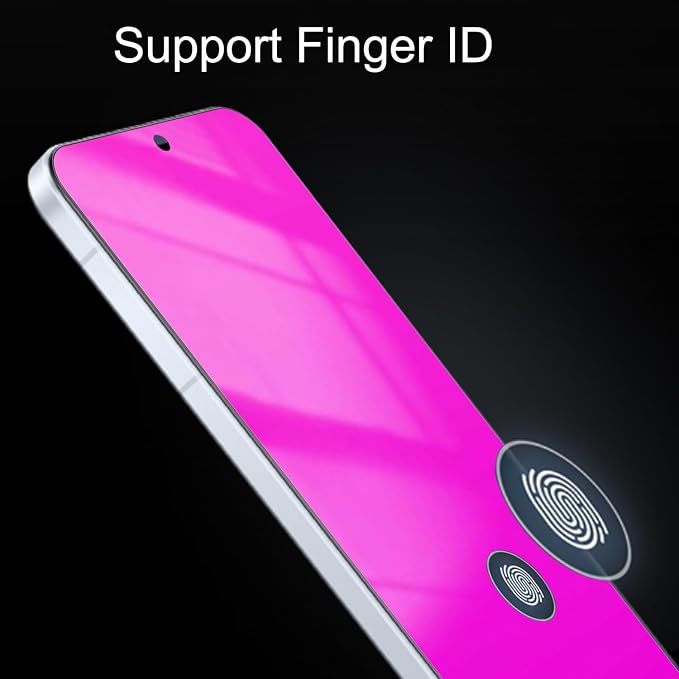2 Pack for Samsung Galaxy S25 Ultra Privacy Screen Protector Anti spy Anti blue Light Film Gradient Colorful