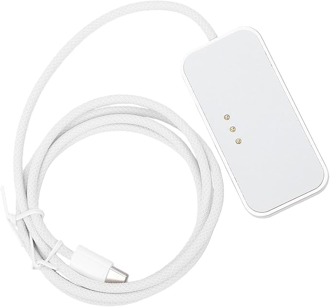 ciciglow 35W Fast Wireless Charging Pad for Pro 13 Inch Magnetic Adapter Slim and Portable for OntheGo Users Aluminum Alloy Silver (1m)