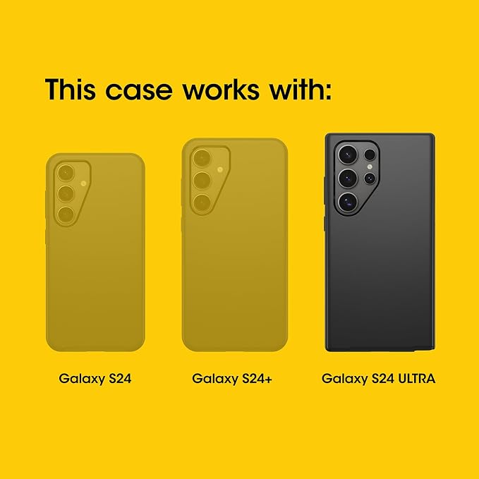 OtterBox Samsung Galaxy S24 Ultra Screen Protector Polyarmor Premium Vivid Clarity True Touch Response Easy Installation