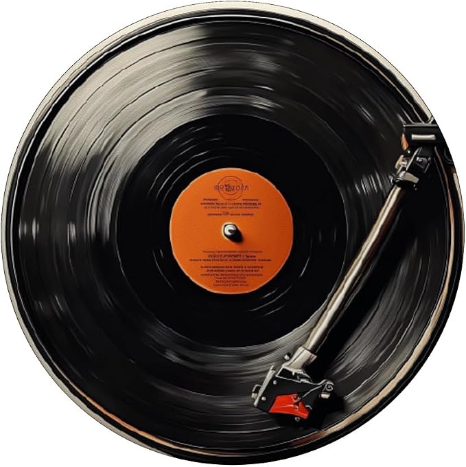 Vinyl Record Player Vinyl Collector Retro Music Lover PopSockets Adhesive PopGrip