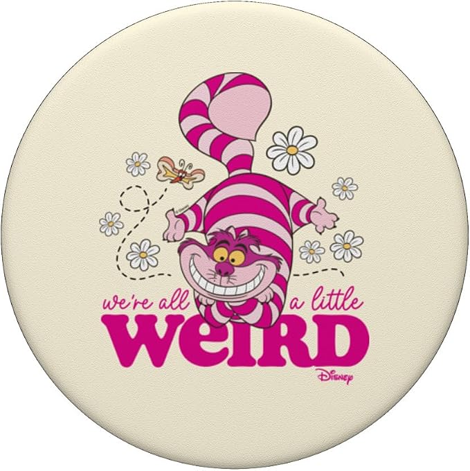 Alice In Wonderland - We're All A Little Weird PopSockets PopGrip for MagSafe