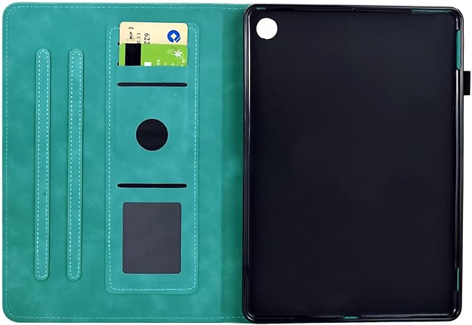 Case for Kindle Fire HD 10 &amp Fire HD 10 Plus 13th/11th Generation 2023 2021 | Synthetic Leather Flip Folio Stand Cover with Auto Wake/Sleep for Kindle Fire HD 10 &amp Fire HD 10 Plus Beach