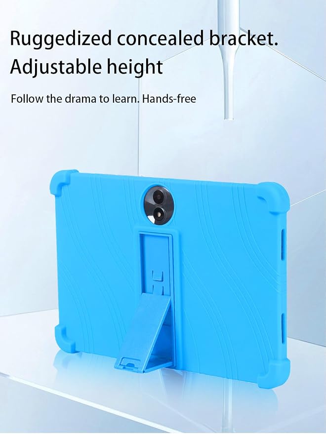 for TCL NXTPAPER 11 Plus Android 15 Gaming Tablet11.5 2.5K Ultra Clear Display Tablet Model CaseSoft Silicone Adjustable Stand Cover Lightweight Kids FriendlyBlack.