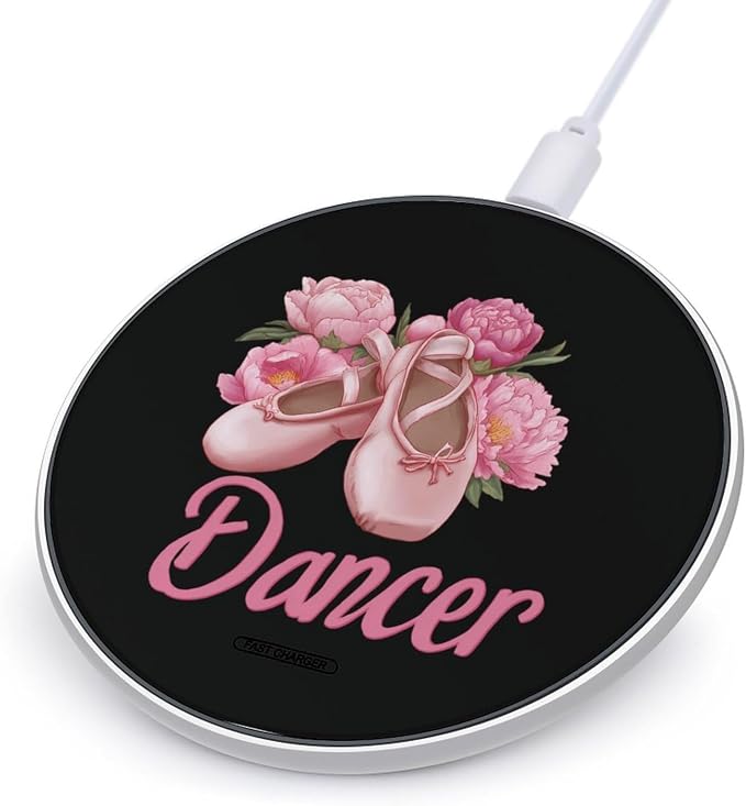 Dancer Ballet Shoes Wireless Charger Portable Charging Pad | LightweightAll Smartphone