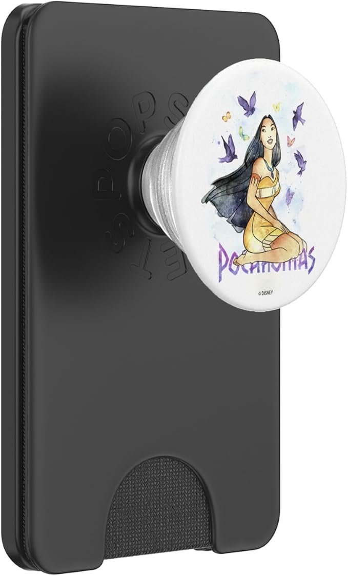 Disney Pocahontas &amp Birds Watercolor Art PopSockets Adhesive PopGrip