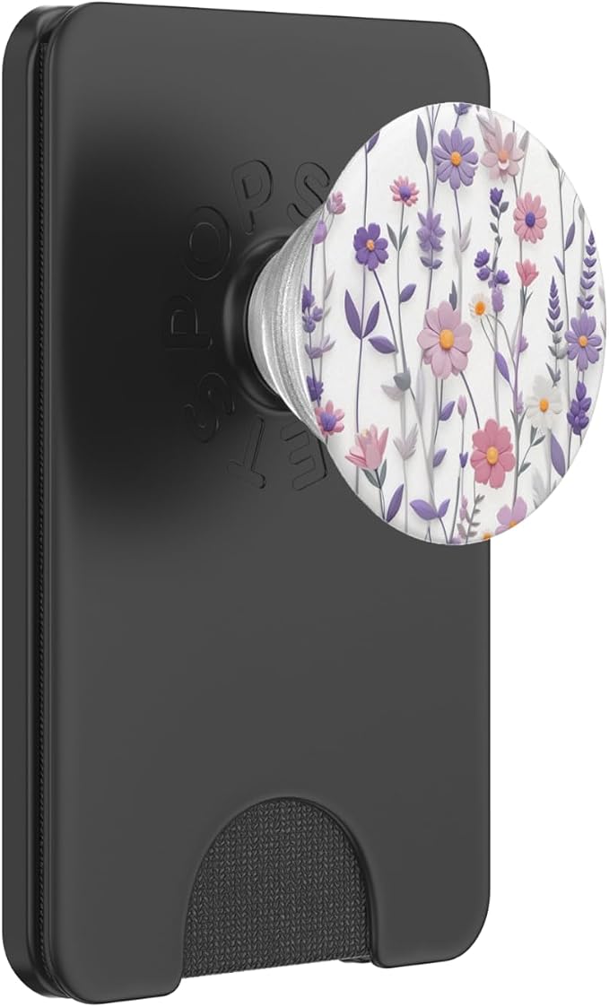Mixed Flowers Bouquet Flower Pattern PopSockets Adhesive PopGrip