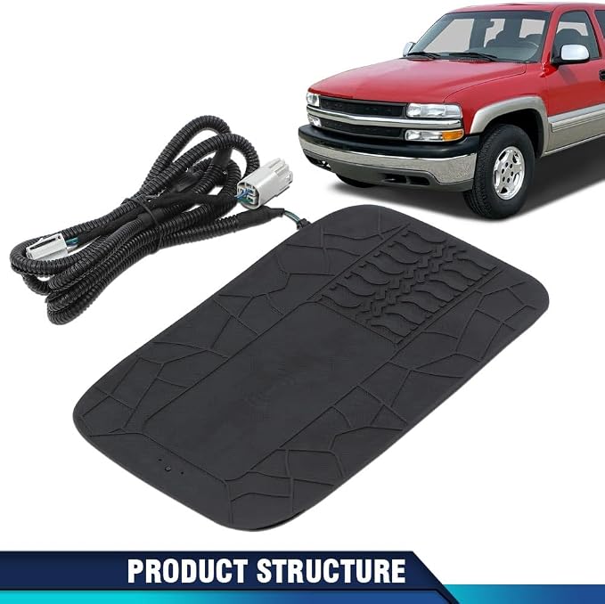 PIT66 Wireless Phone Charging Kit Compatible with Many Vehicles Including LB7 Duramax Diesel 1999-2002 GM Trucks &amp SUV´s (Full Console)