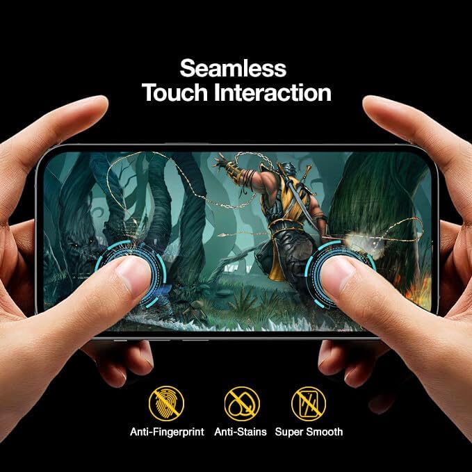 magglass Matte Screen Protector for Samsung Galaxy S24 Ultra Anti Glare Tempered Glass Guard (Easy Applicator Included)