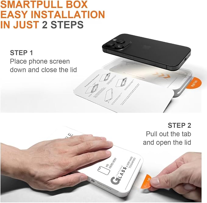 Designed for iPhone 17 Matted Tempered Glass Screen Protector [Military Grade Shatterproof &amp Longest Durable] Auto Dust-Elimination Installation Box Bubble Free Easy Installation 2 Pack