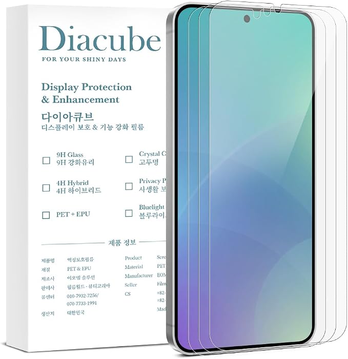 [3 Pack] 6H PET Screen Protector with Glass Coating for Samsung Galaxy Note 20 [0.1S Ultrasonic Fingerprint Support][Bubble-Free Easy Installation with Alignment Jig] HD Clear Scratch-Resistant Unb