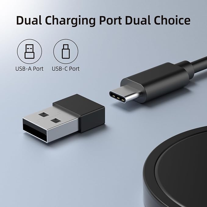 Magnetic Wireless Charger for iPhone 15W Fast Mag Safe Charger 2 Pack Charging Pad Compatible with iPhone 17/16/15/14/13/12 Series and Air - Pods 3/2/Pro 2/Pro Black