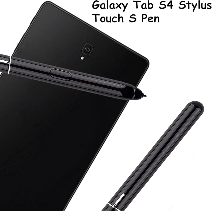 Galaxy Tab S4 Stylus S Pen Replacement for Samsung Galaxy Tab S4 EJ-PT830B T835 T837 Touch Pen with Tips/Nibs (Black)