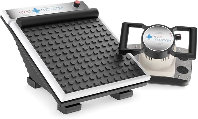 MedMassager Foot & Body Plus Combo| Deep Tissue Massage Therapy Units, at-Home Massager, Dual Speed Motors | Reduces Pain & Improves Blood Circulation | MMF07 & MMB06