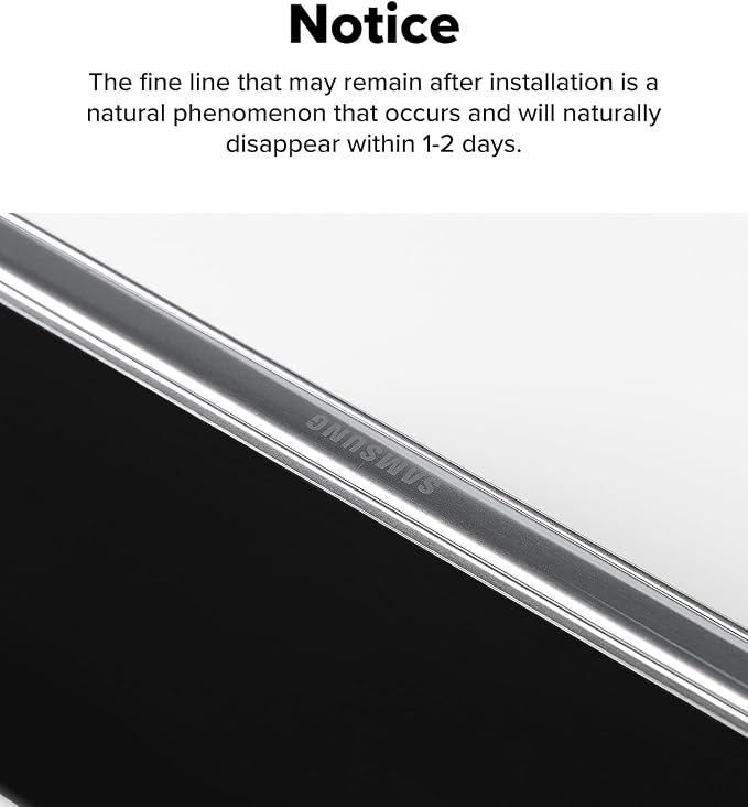 Ringke for Samsung Galaxy Z Fold 7 Hinge Protector [Hinge Dual Easy Pro] | 2 Pack Adhesive TPU Film for Curved Surface Easy Installation Not Screen Protector
