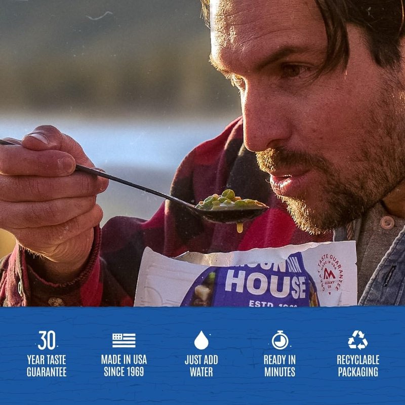Mountain House Chili Mac with Beef | Freeze Dried Backpacking & Camping Food | 6-Pack