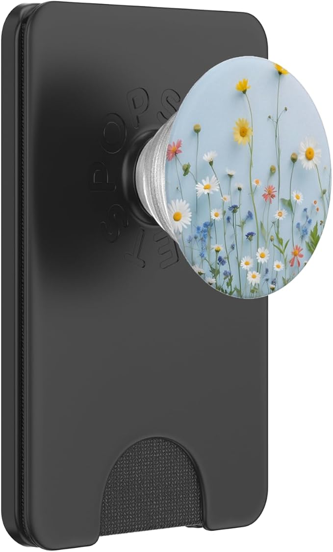 Mixed Flower Bouquet Floral Pattern PopSockets PopGrip for MagSafe