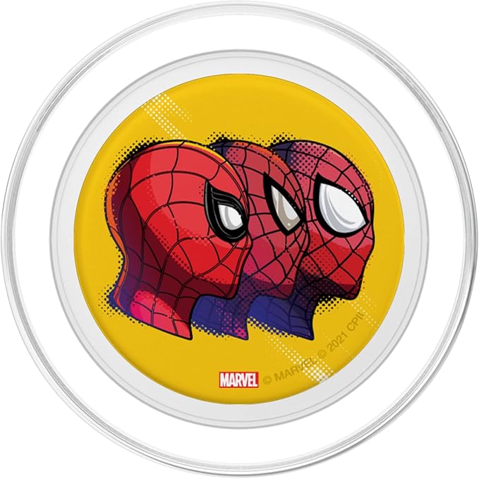 Marvel Spider-Man: No Way Home 3 Peters Masked Spidey Trio PopSockets Adhesive PopGrip