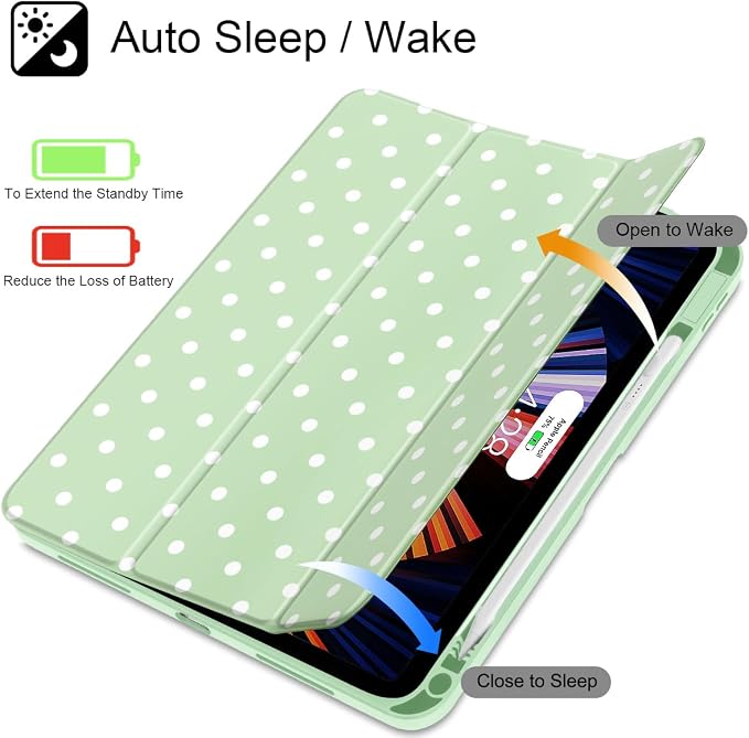 Tuiklol Case for iPad Air 11 Inch M4 2026 / Air 11 Inch M3 2025 / Air 11 Inch M2 2024 / iPad Air 10.9 Inch 2022 2020 Buit in Pencil Holder with Shockproof Cover Clear Transparent Back Black Flower