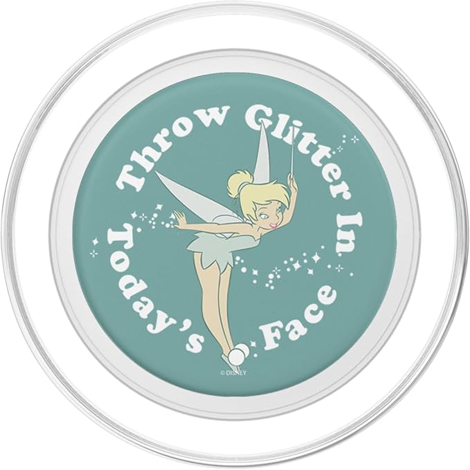 Disney Peter Pan Tinkerbell Throw Glitter in Today's Face PopSockets Adhesive PopGrip