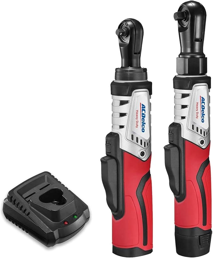 ACDelco G12 Series 2-Tool Combo Kit- 1/4" & 3/8" Brushless Ratchet Wrench, ARW12103-K8