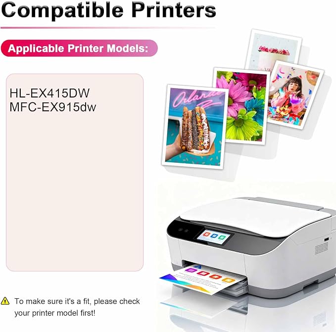 TNE90 Toner Cartridge Compatible Replacement for Brother HL-EX415DW MFC-EX915dw Printers High Yield 25000 Pages 1Pack